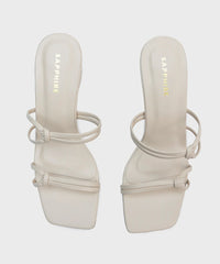 OFF WHITE BLOCK HEELS