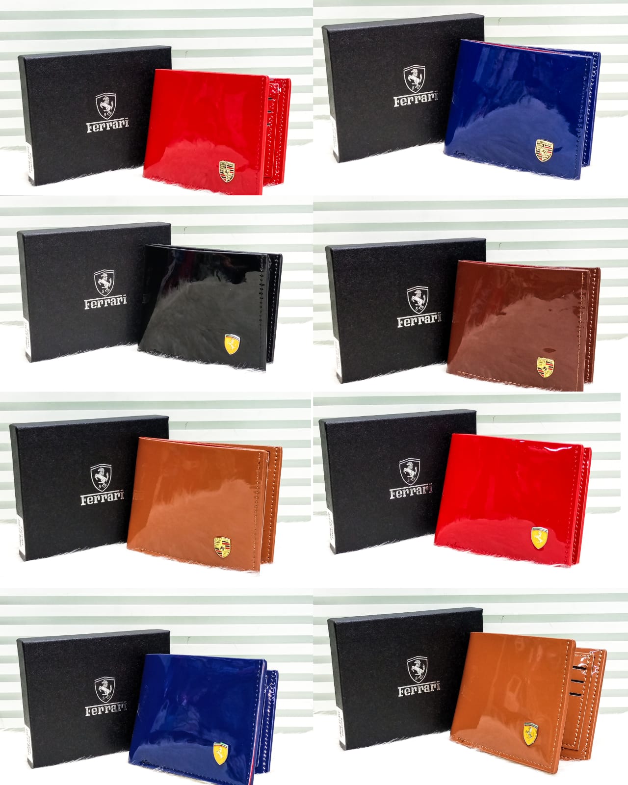 🎀 Ferrari Mens Dollar Size Wallets 🎀